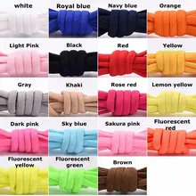 Round Elastic Shoelaces 21 Colors #5