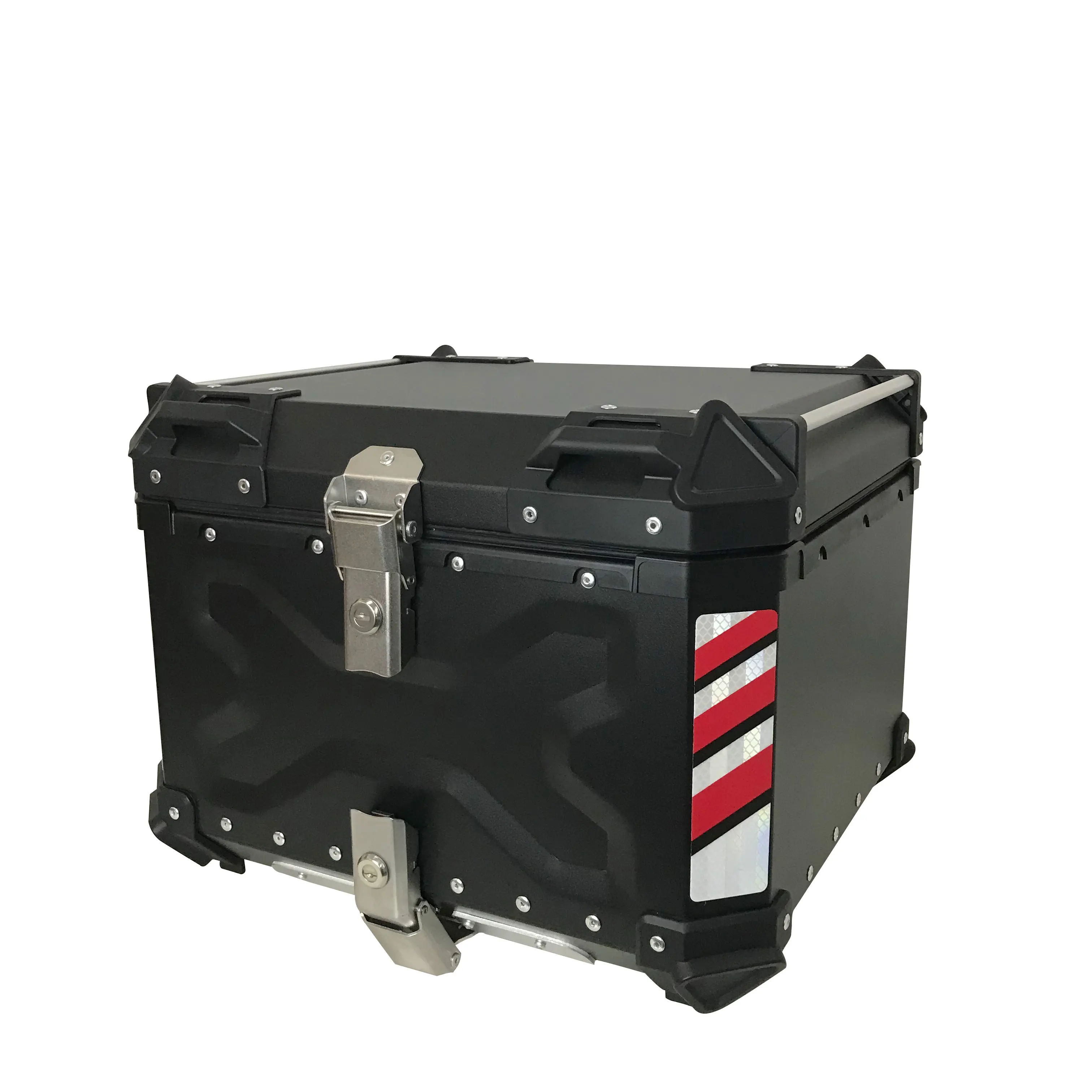 مصنع مطاردة 55L الألومنيوم العلوي صناديق ذيل الدراجة النارية الصندوق العلوي #3
