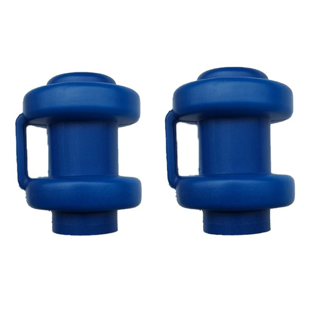 Black plastic end for 1 inch poles available in an 8 pack for practical replacements and improved system reliability