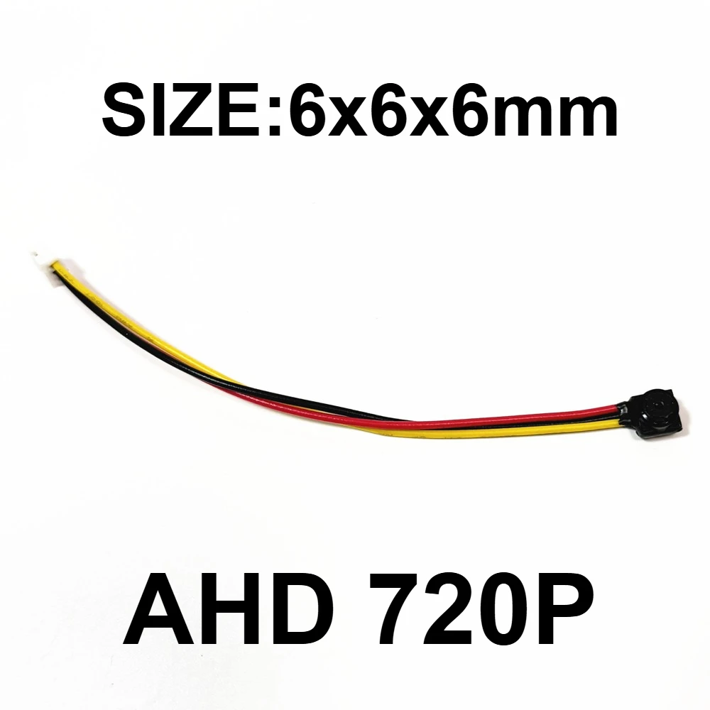 

6x6x6mm 720P Mini AHD Camera Security Surveillance CCTV Video Camera For FPV AHD DVR CCTV System Drone camera Aerial photography