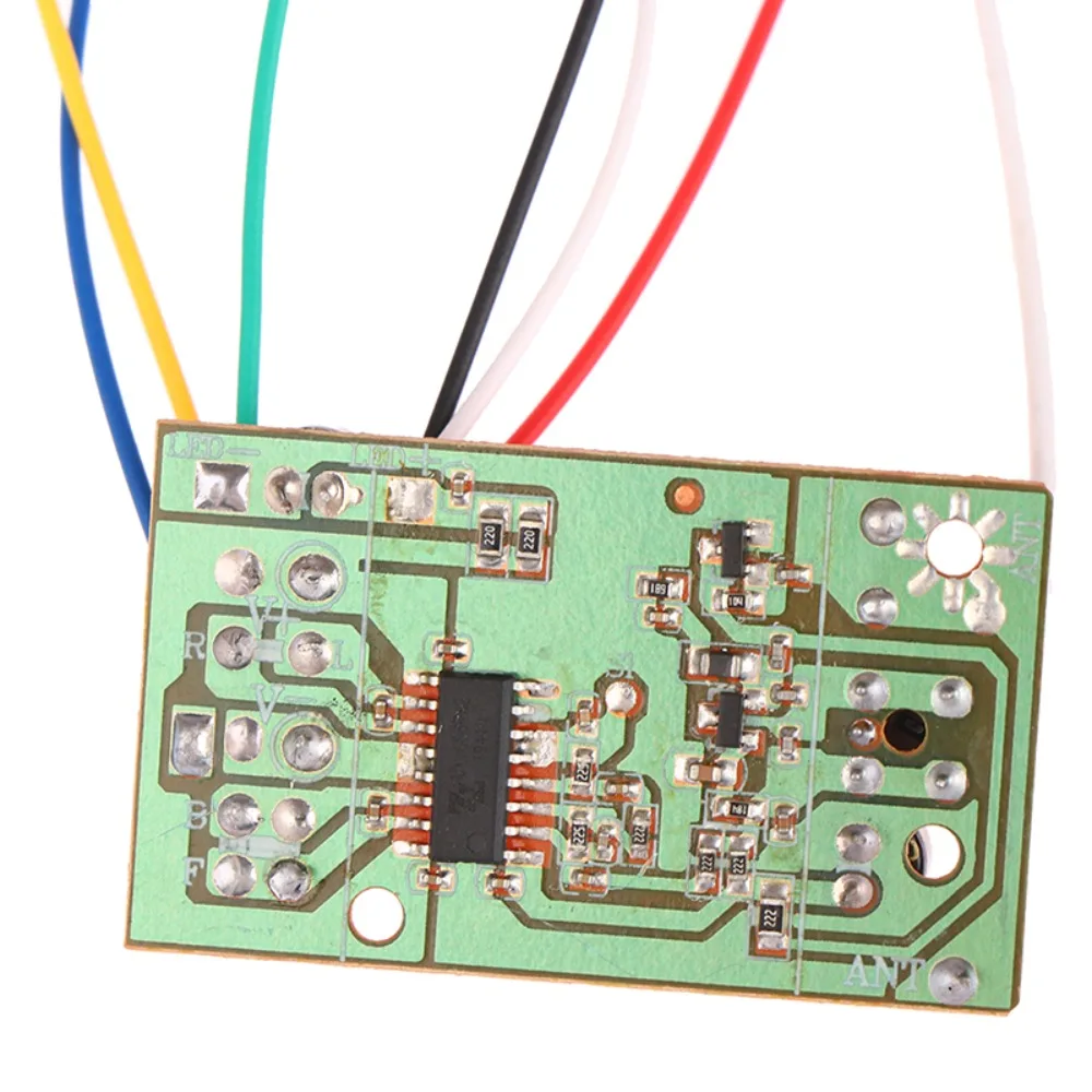 Pilot zdalnego sterowania RC 40MHz obwód PCB nadajnik i tablica odbiorcza System radiowy z zestawem anten do samochodu ciężarowego zabawka