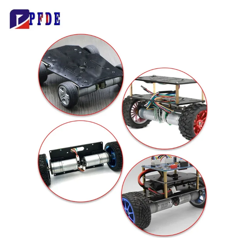 DC 6V 12V 24V DIY Getriebemotor mit Encoder Kit Micro Speed Reduction Motor Mini Motor für Kunst Auto Roboter Modell DIY Motor Spielzeug