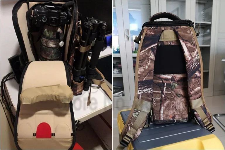 Bolsa De Hombro Para Teleobjetivo De Hasta 43 Cm | Protector Para Lentes 180-600mm Y 200-800mm | Tejido Impermeable 900D