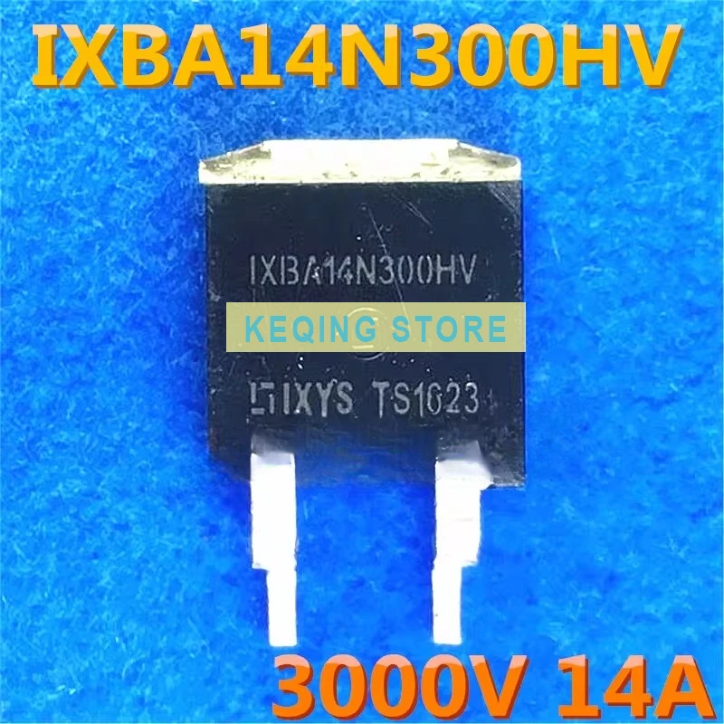 10PCS Used+Not NEW+Send after Measure Original word original code IXBA14N300HV 14A 3000V SMD TO-263 package