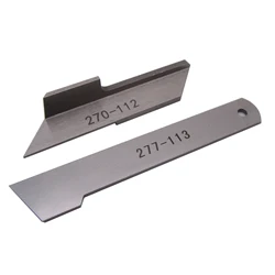 1SET #270-112+277-113 Upper & Lower Knife fit for RIMOLDI B27 327 329 330 527 529 627 629