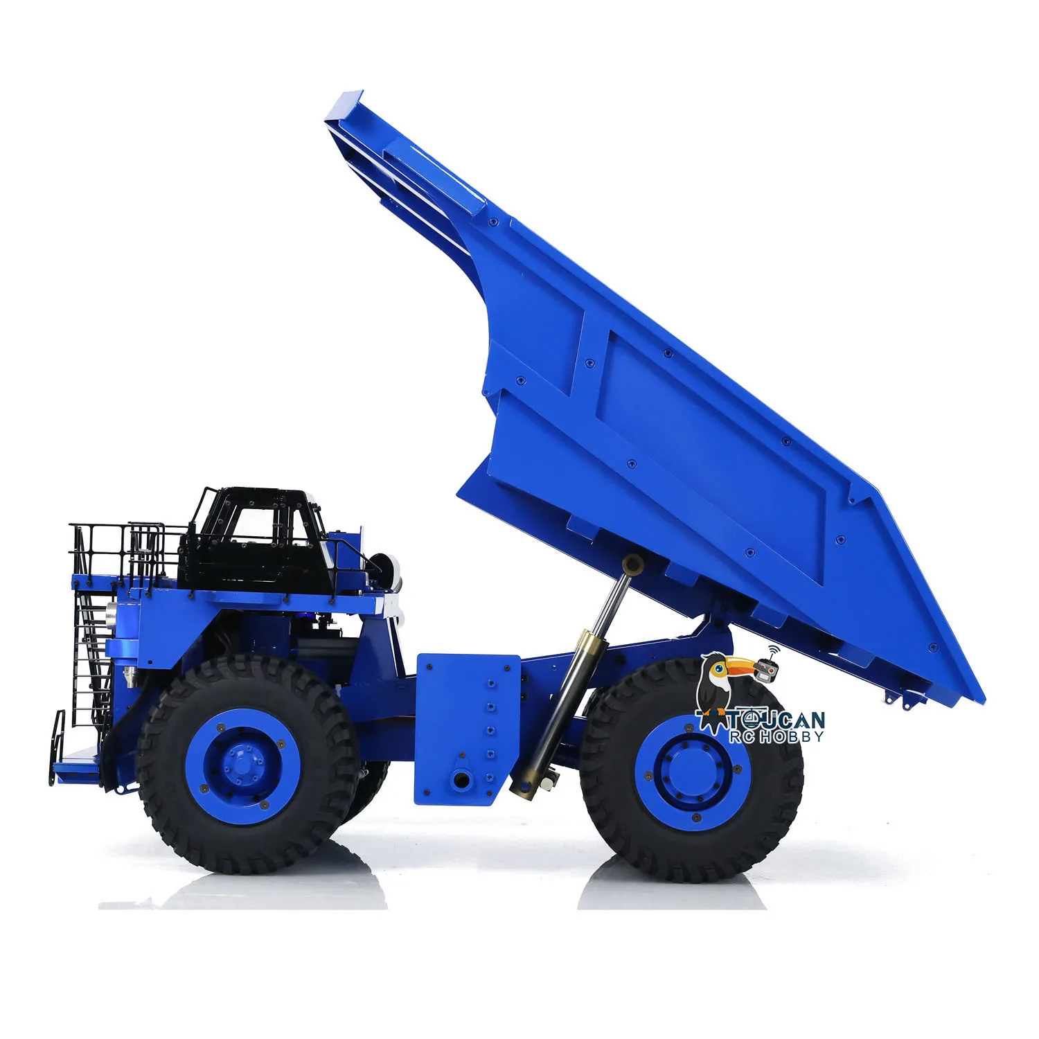 

793D Toys 1:20 Metal RC Hydraulic Mining Truck Radio Control Finished Dumper Tipper Car Vehicle Light Model TH24198