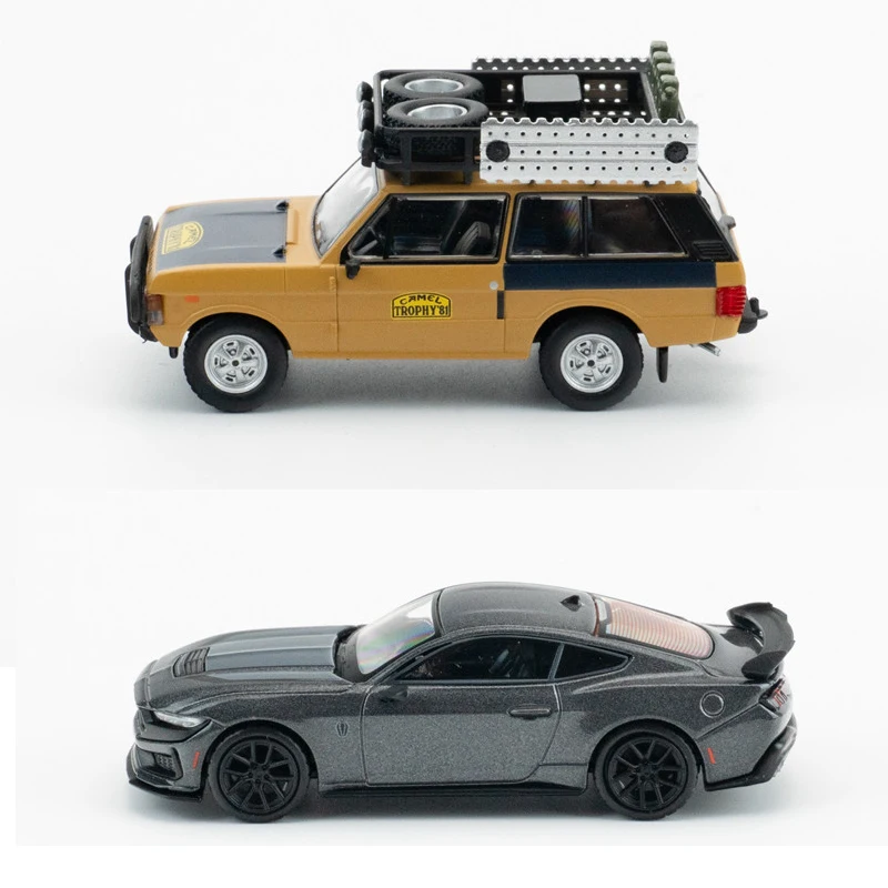 

MINIGT 1:64 Модель внедорожника-седана из сплава, литая под давлением, коллекционная игрушка, украшение, подарок для детей