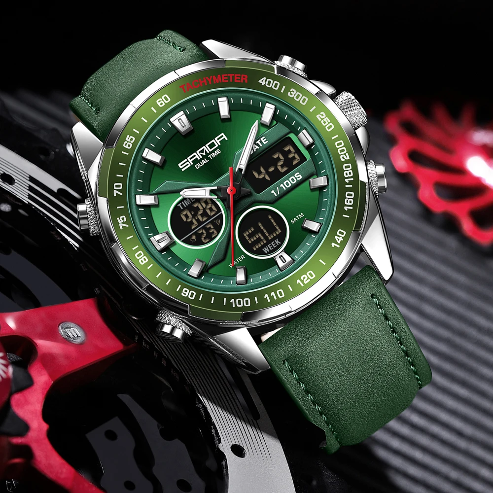 SANDA cronografo di lusso da u - Smartwatch Branded Watches For Men recensione e prezzo