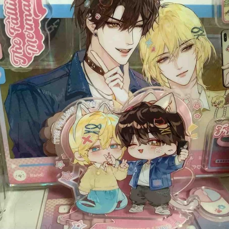 

Официальный товар «Русалка имеется в лед», серия включает белые значки Chunian Lanbo, подвески-стойки для рождественского подарка