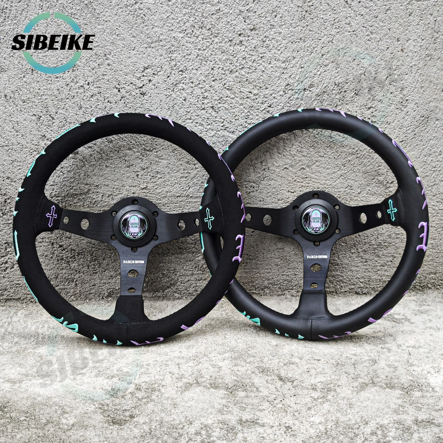 Volante Likewise JDM Pablo Edition da 12,6 pollici 320 mm Volante da gioco universale Sim Racing