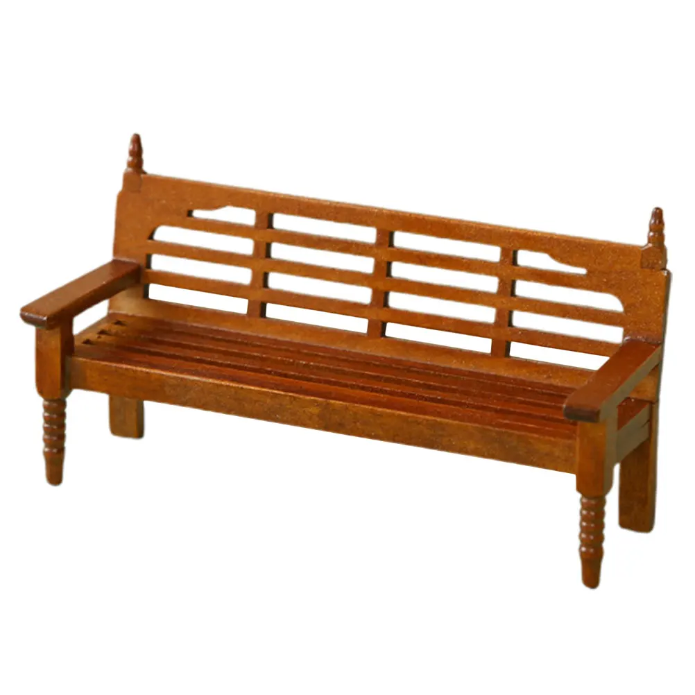 

Park Bench Ornaments Landscape Dollhouse Accessories Mini Garden Outdoor Miniature