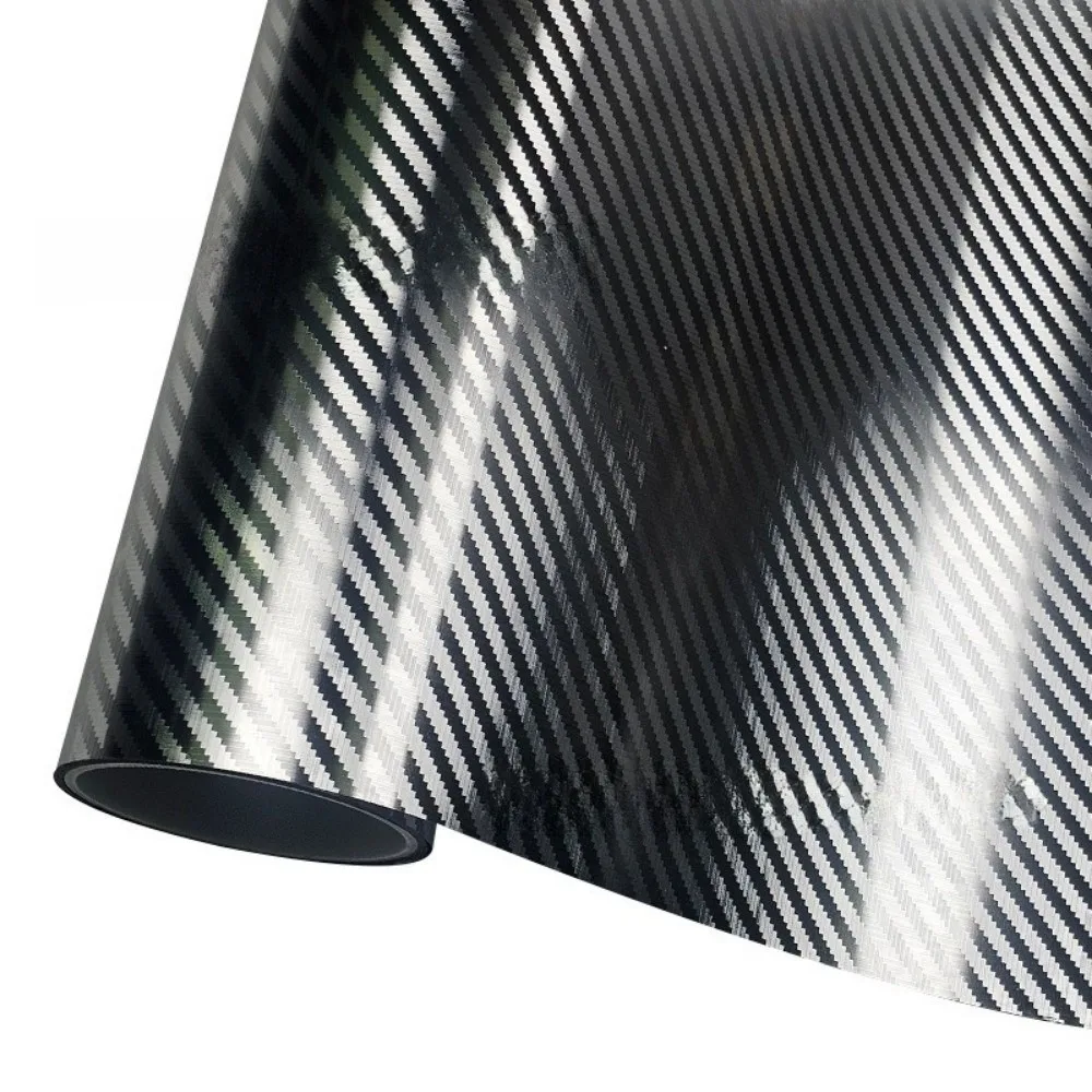 

30*100CM Carbon Fiber Vinyl Film 3D Effect Colorful Wrap Foil Sticker Forged Carbon Fiber High Gloss Motorcycle Body Stickers