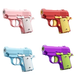 Anti-Stress Mini Guns Toy Sensory Guns Decompression Fidgets Guns Toy for Kids Student Anxiety Reliever Toy