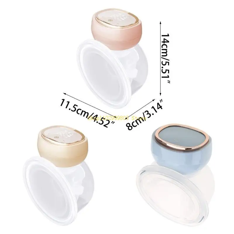 ماكينة استخلاص الحليب الأوتوماتيكية القابلة للارتداء والقابلة لإعادة الشحن للأطفال J0MF