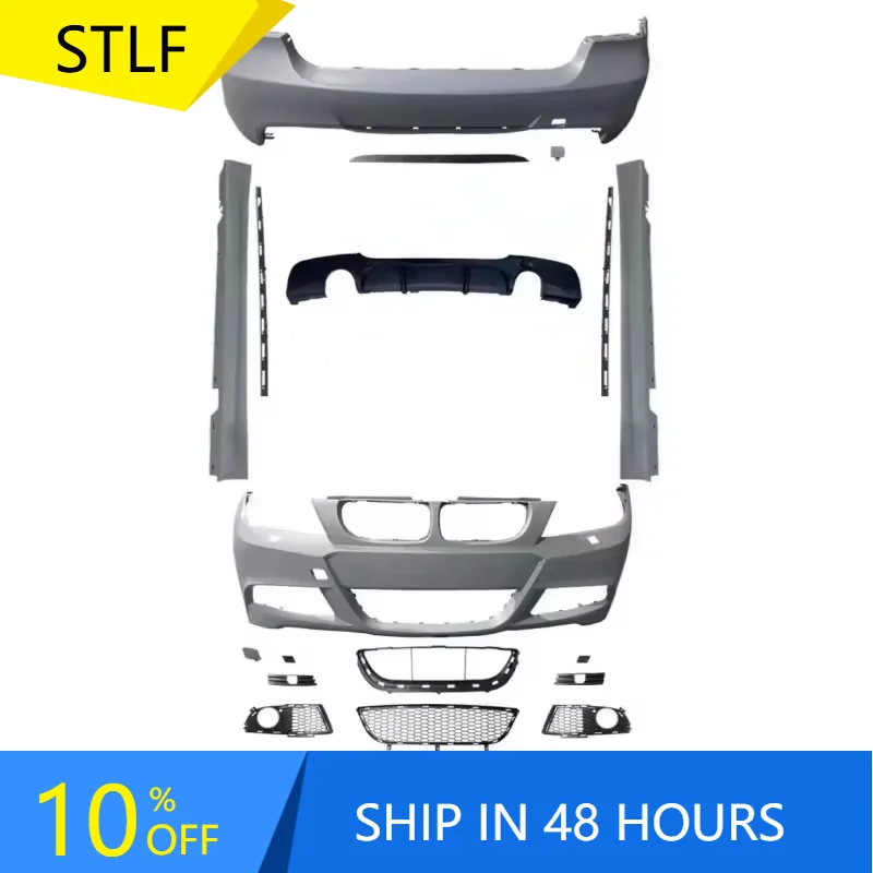 STLF2026New نمط سيارة عالية الجودة تعديل M Tech M الرياضة طقم الجسم الوفير M حزمة بوديكيت ل BMWSs3Series318i E90 2005-2012