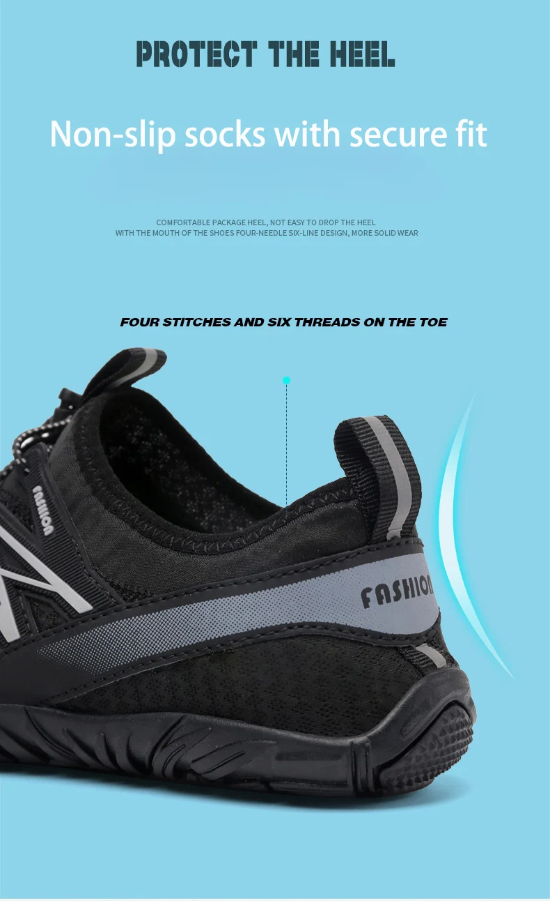 EOCENE Schnelltrocknende Schwimm-, Strand-, Wading-, Fitness-, Kajak-, Fahrrad-, Angel-, Sport-, Aqua-, Outdoor-Wasserschuhe, Freizeit-, Gym- und Surfschuhe – Detail 13