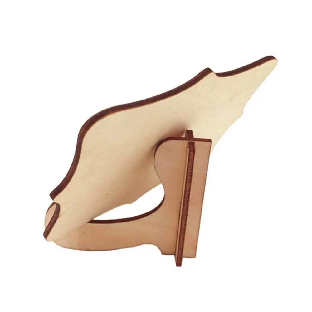 10pcs Mini Lace Shape Message Board Easel Stand Memo Props Table Place Card Black Wooden Chalkboard Signs Wedding Party