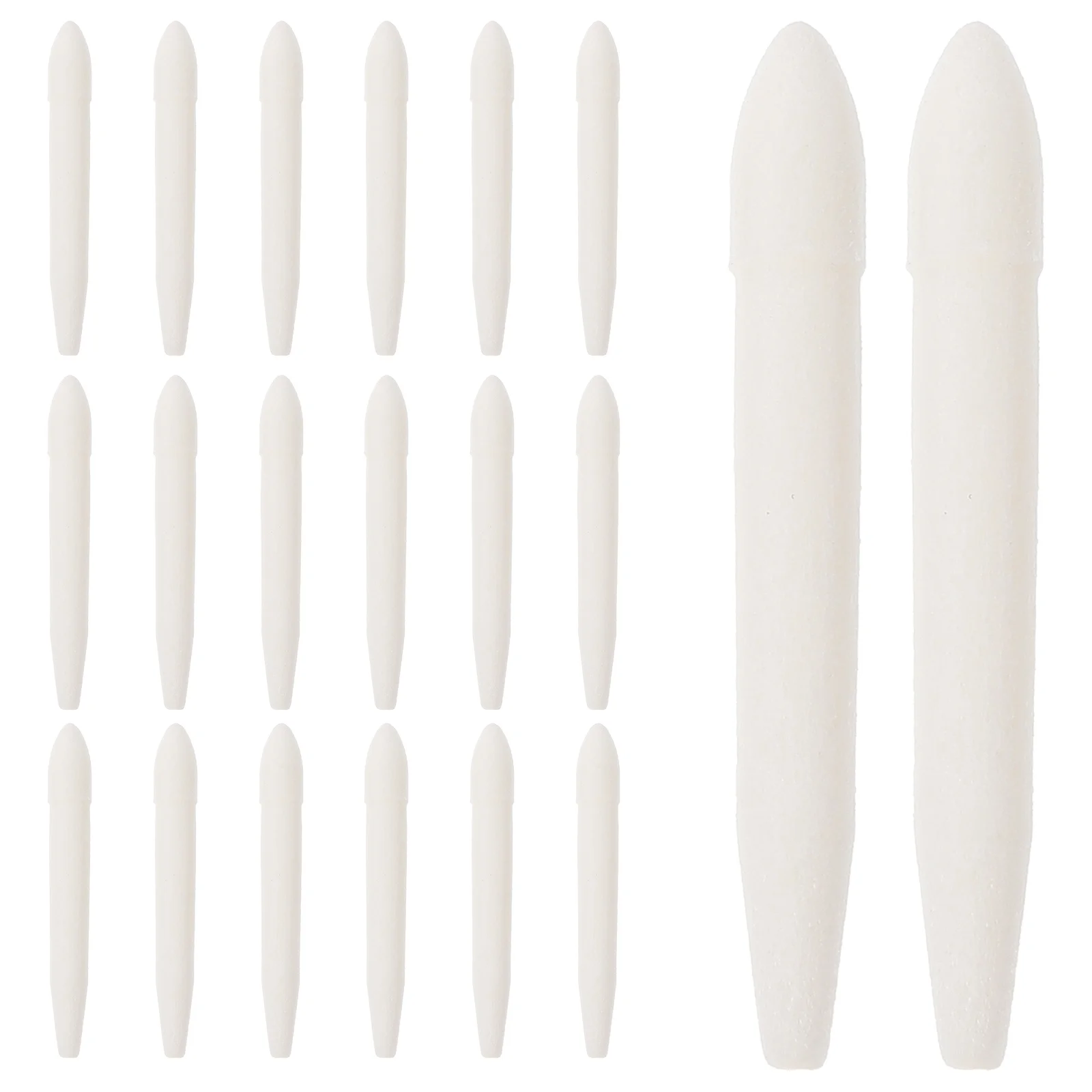 20 قطعة من أقلام الرصاص البديلة، أطراف أقلام طلاء عالمية، أطراف رفيعة، مستلزمات قلم الطلاء، عبوات اللوحة، اللوازم المدرسية