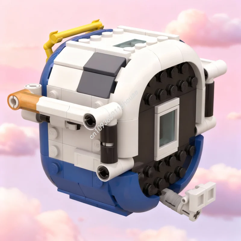 219 قطعة من مكعبات البناء MOC، نموذج وحدة إرساء السفن، ألعاب تركيب، هدايا عيد الميلاد، فكرة إبداعية