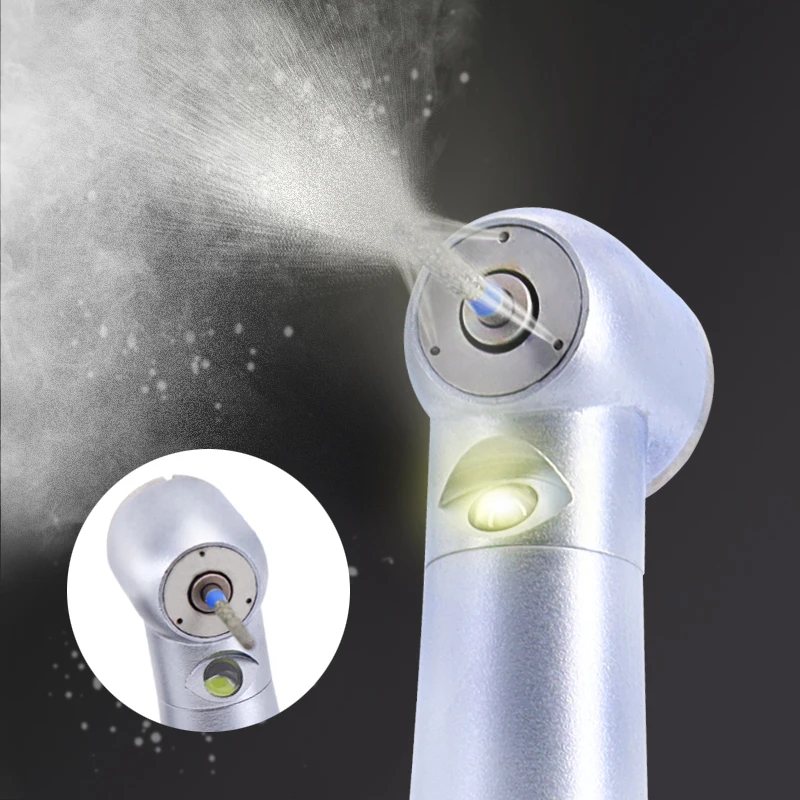 High Speed Dental Handpiece LED Rotation Pens Standard Head Air Turbine Water Spray with Light Dentistry Tools Brazil Equipment