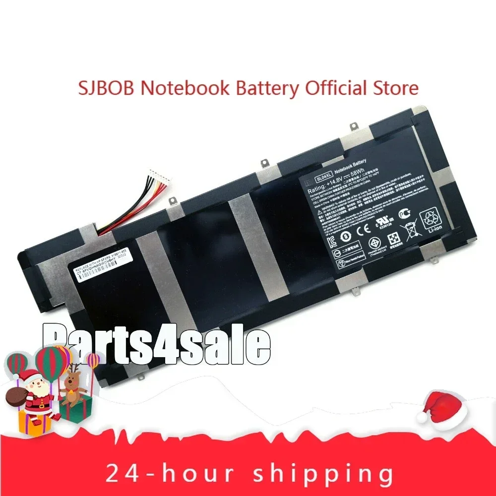 NEW Genuine SL04XL Battery for HP Envy Spectre 14-3190la 665460-001 TPN-Q105 Laptop battery