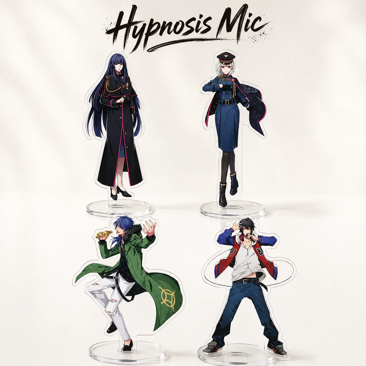 Hypnosis Mic Division Rap Battle Character Acrylic Stand Model Plate Anime Desktop Display Collectible Fan Gift Keychain