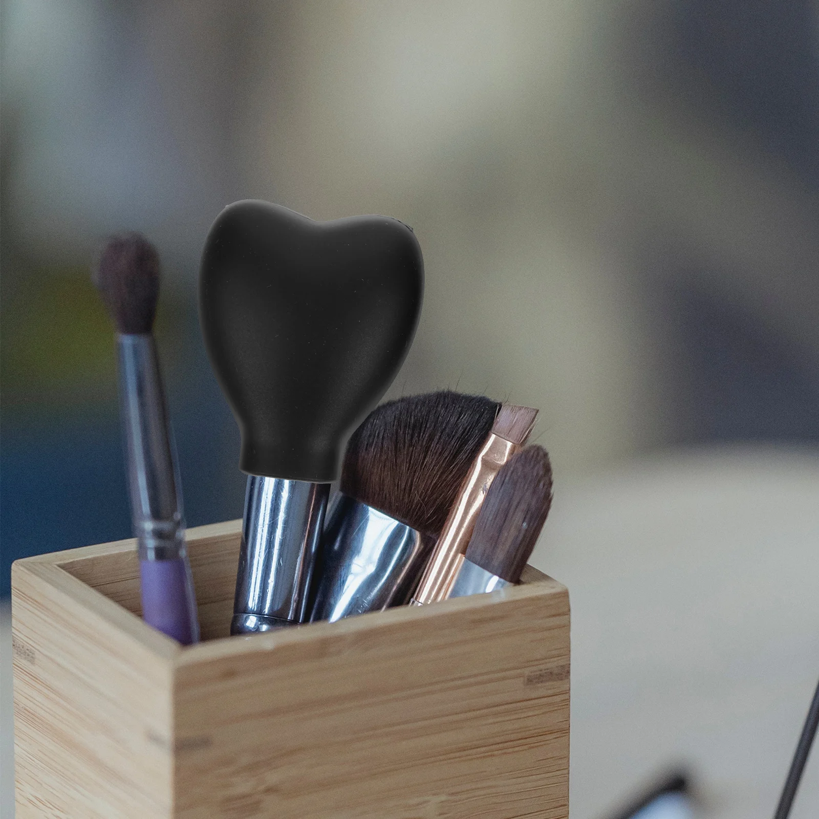 

3 Pcs Brush Covers Makeup Brush Covers Reusable Silicone Dust Proof Travel Outdoor Protector Practical Accessories