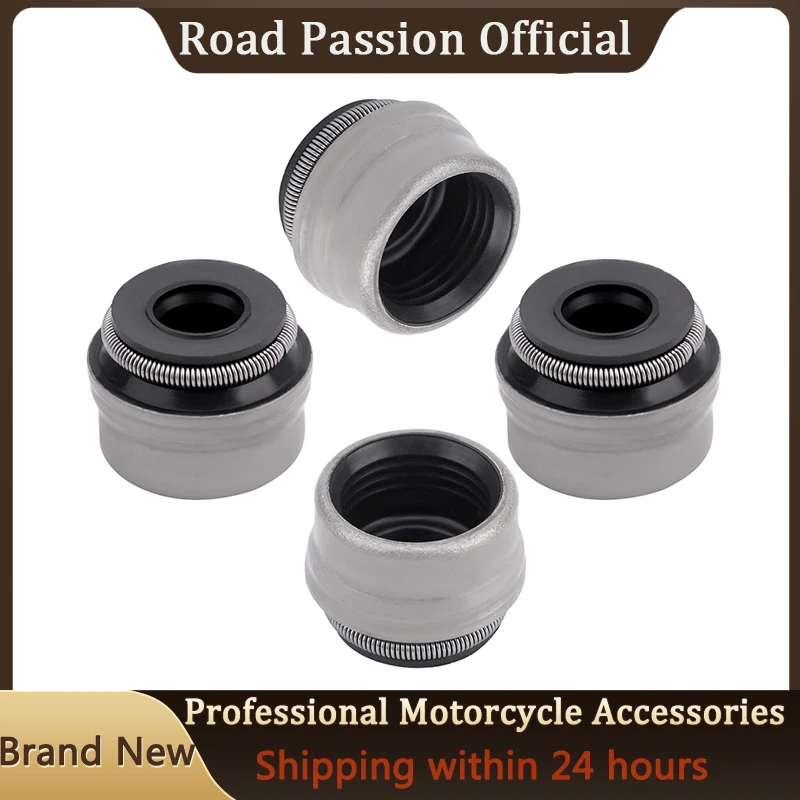 Motorcycle Valve Stem Sealing 4pcs  For 250 350 400 450 500 530 SX-F XCF-W XC-W XCR-W  77036027000