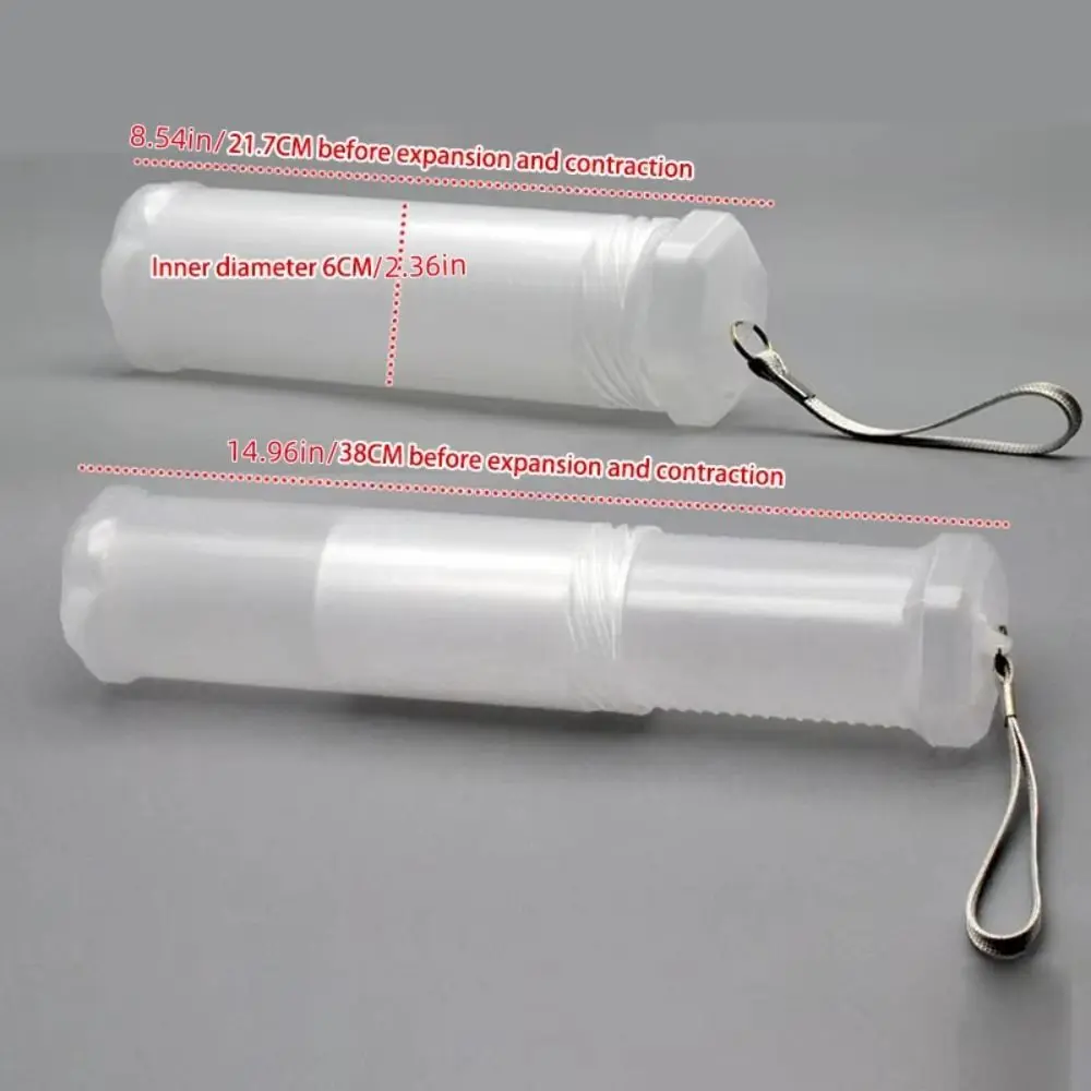 

Transparent Games Pad Canister Card Holder Telescopic Gaming Mat Storge Tube Protective Case Cylinder GameMat Protecter Playmat