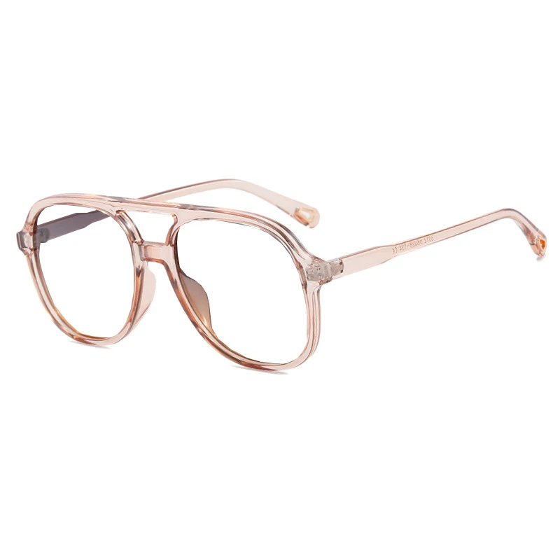 Pilot Double Bridge Unisex Anti-Blue Light Myopia Glasses 3