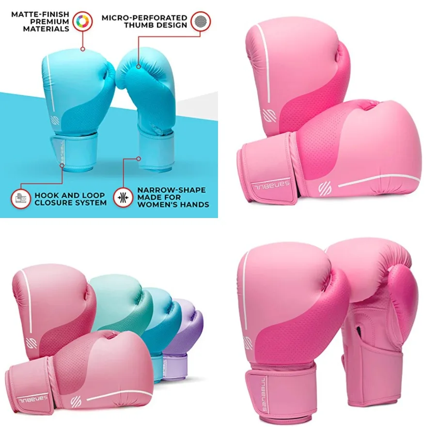 

Easter Egg Boxing Gloves for Women, Pro Training MMA Kickboxing Muay Thai Gloves, Sparring Punching Heavy Bag
