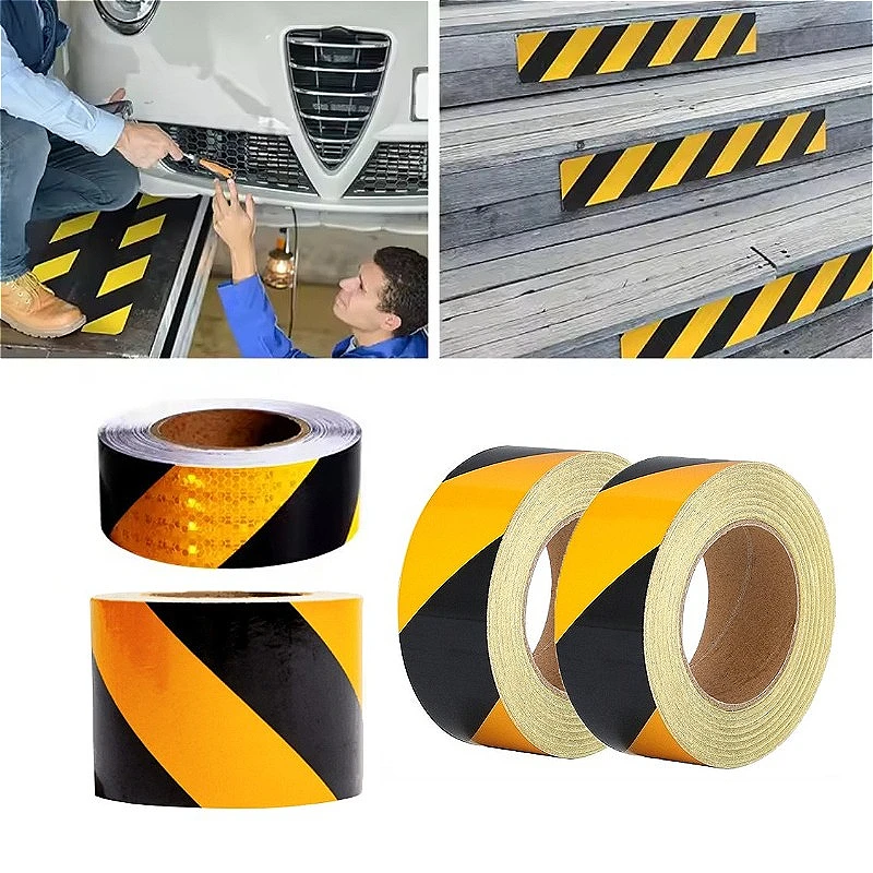 Reflecterende veiligheidstape Veiligheidsgordel voor buiten Beveiliging Glow Tape Verkeersveiligheid Reflectortape Reflecterend materiaal Gereedschap