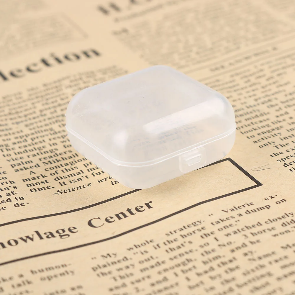 Storage Box Mini Translucent Plastic Box Packing Box Storage Box Dustproof Durable Strong Jewelry Earplug Pills Storage Boxes