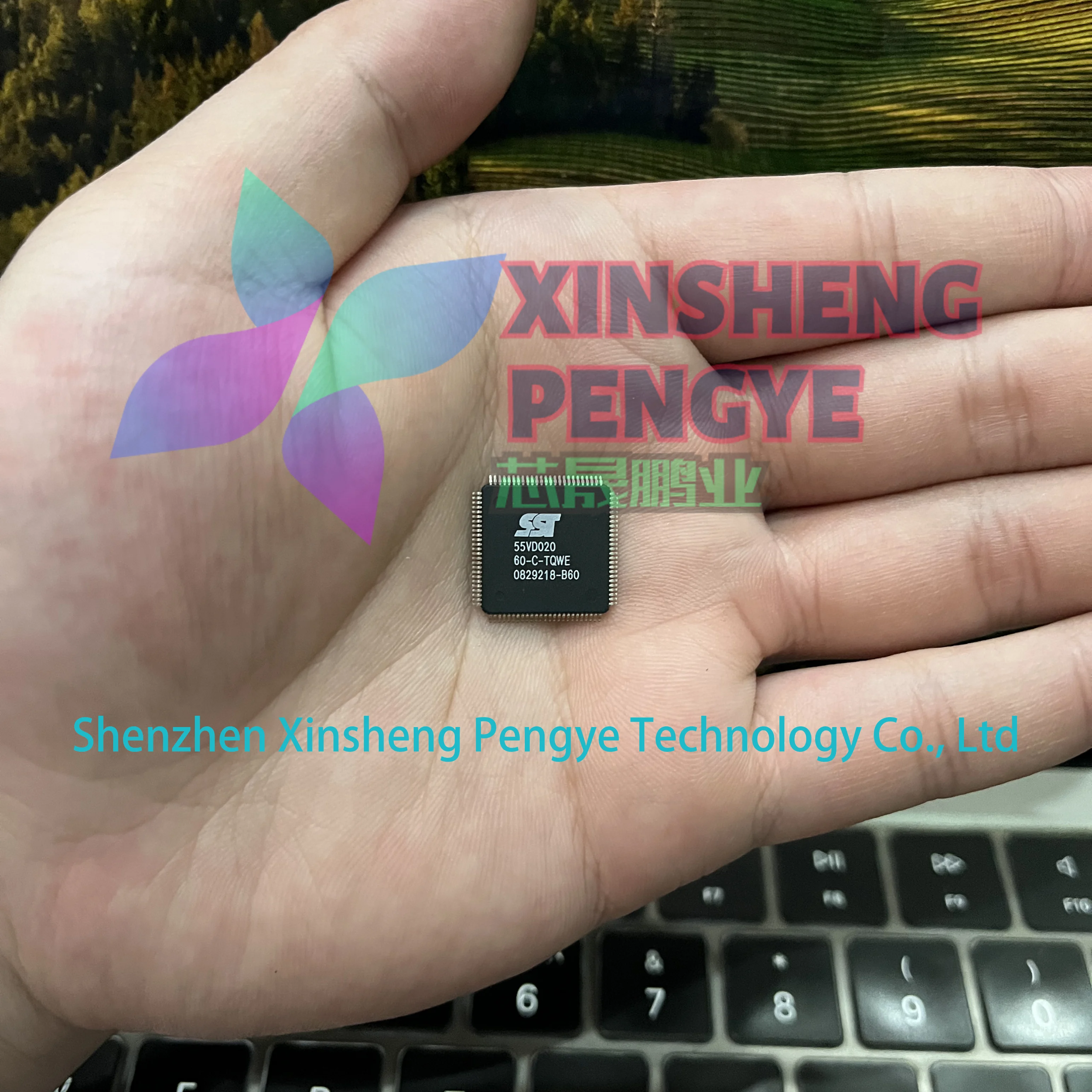 10 〜 100 ピース/ロット新オリジナル SST55VD020-60-C-TQWE 55VD020-60-C-TQWE パッケージ TQFP-100 60MHz フラッシュメモリドライブコントローラ IC