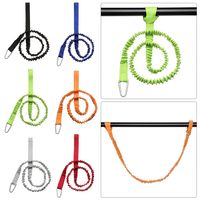 Nylon Safety Fishing Rod Holder Carabiner Kayak Rod Lanyard Surfboard Ankle Leash Paddle Leash Paddle Board Rope Water Sports