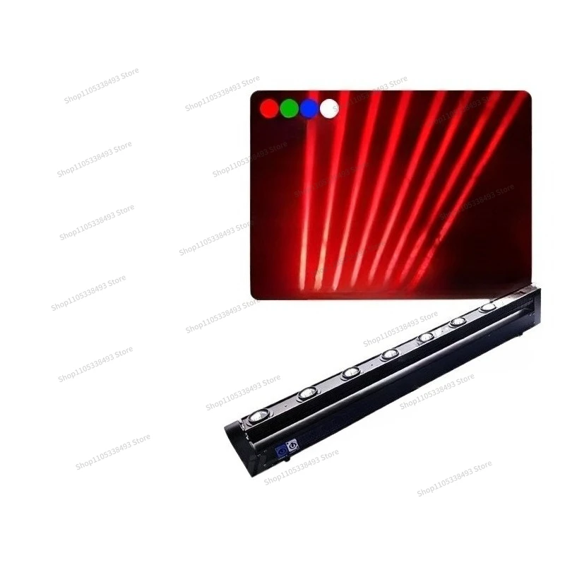 For Beam of Light 10-eye Voice-activated Scanning Laser Light, Bar Ambient Light Stage Light Rotating Head