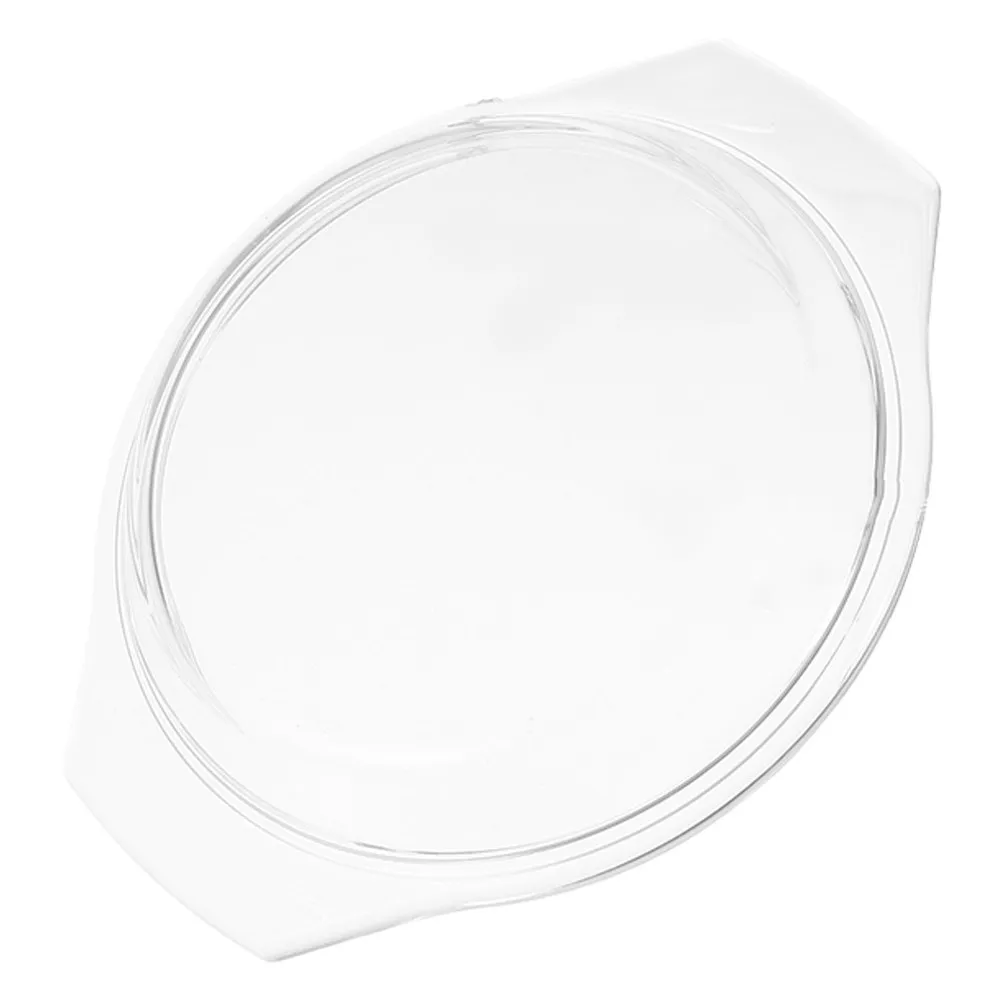 

1pc Splatter Oil-Proof For Microwave Anti Splatter Food Resistant Microwave Plate Cover Large Glass Cover For Food 17.8Cm