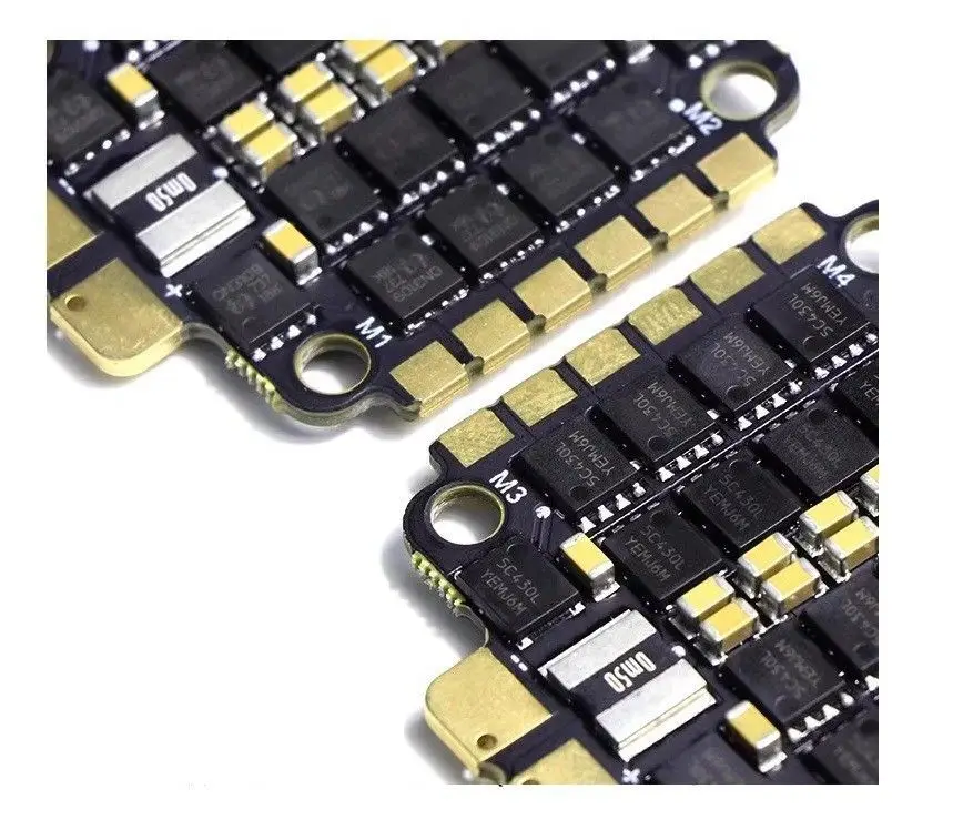 ตัวควบคุมความเร็วไฟฟ้าแบบสี่ในหนึ่งเดียว 45A, 60A, ตัวควบคุมไฟฟ้าสำหรับโดรน FPV 2-6S, ตัวควบคุมแบบไร้แปรงสำหรับควอดคอปเตอร์หลายใบพัด F450