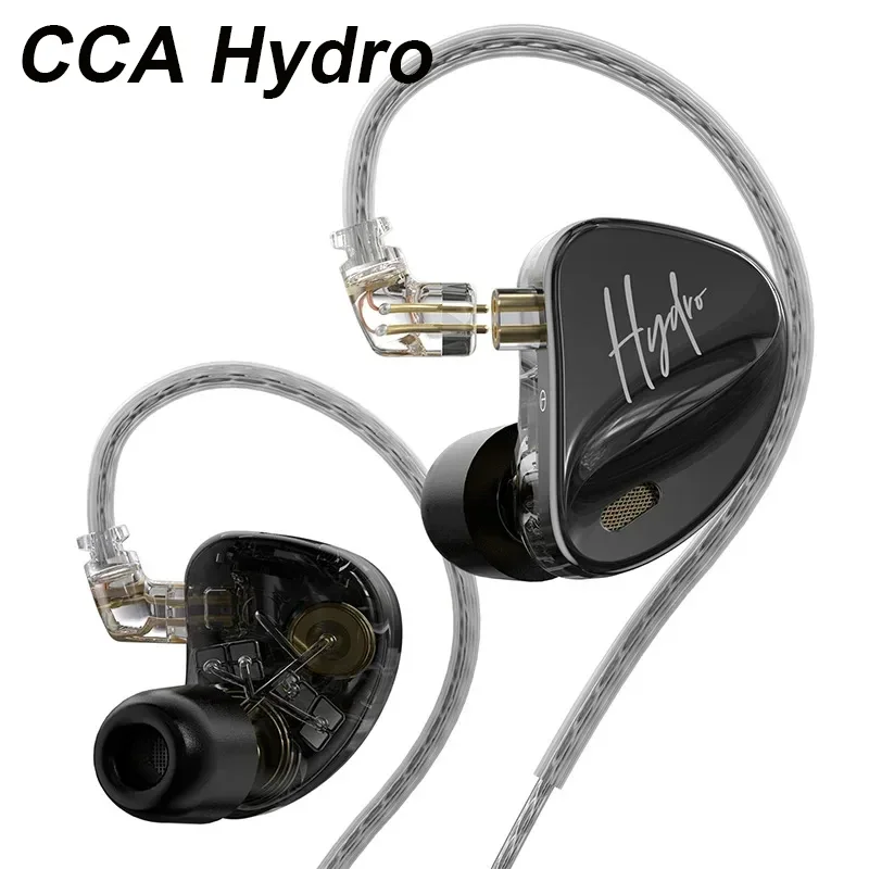 

CCA Hydro 2DD+8BA HiFi in-Ear Earphones Wired Earbuds with Detachable Cable for Monitor Musicians Audiophiles airpods