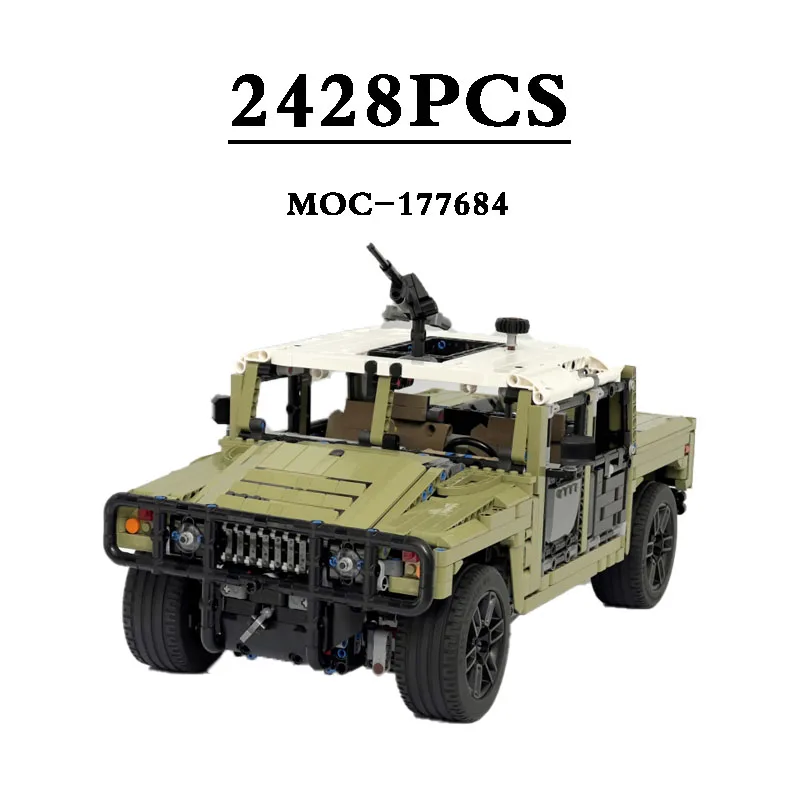 

42110 Type C Offroad Racing Compatible MOC-177684 Wild Car 2428PCS Assembly Building Blocks Toy Model DIY Kids Gifts