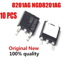 10pcs 8201AG NGD8201AG TO-252 Automotive Ignition Coil Transistor 8201 AG FOR BMW Hyun-dai Ignition-Coil Drive Transist-or Chip