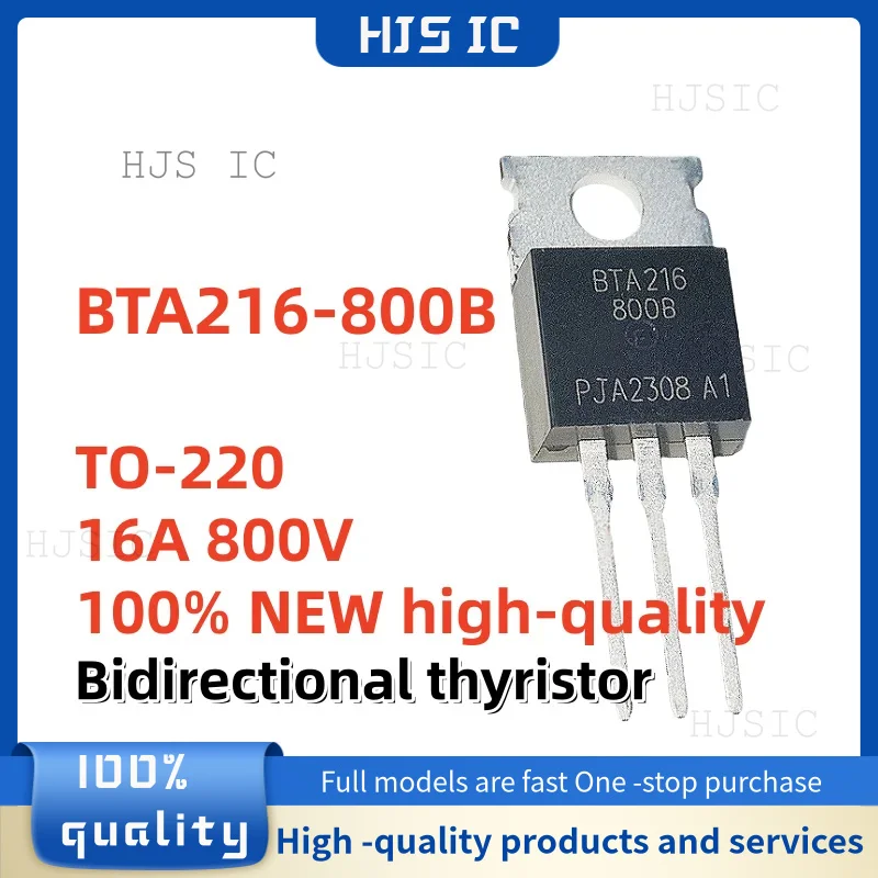 10-20PCS 100% NEW high-quality BTA216-800B BTA216 800B BTA216800B TO-220 16A 800V Best Quality transistor In Stock