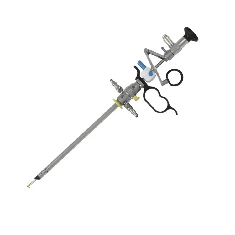 Reusable Stainless Steel Gynecological Instruments Passive Vapour Lock Type Hystero Resectoscopy Set including endoscope