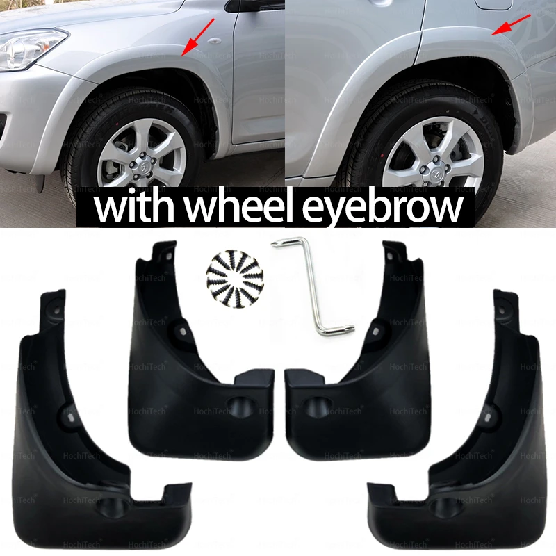 for Toyota RAV4 2006~2012 XA30 2007 2008 2009 2010 2011 Car Fender Mudguard Mud Flaps Guard Splash Flap Car Accessories