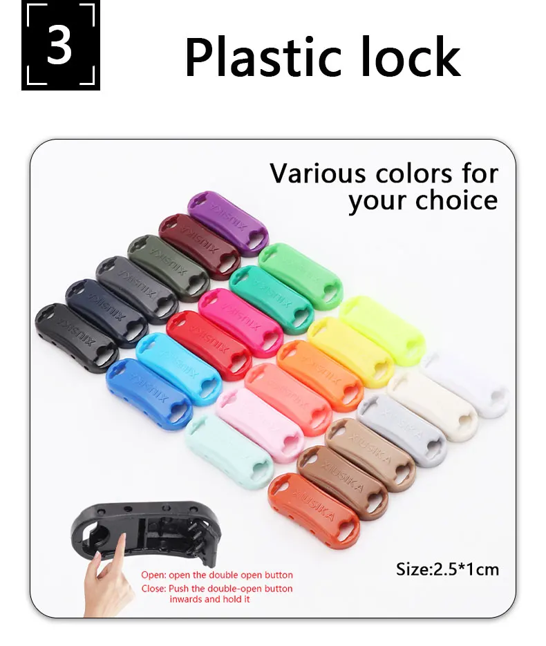 Elastische Schnürsenkel ohne Binden, flache Schnürsenkel für Sneaker, Schnürsenkel ohne Binden für Kinder und Erwachsene, schnelle Schnürsenkel, Gummibänder für Schnürsenkel. – Detail 5