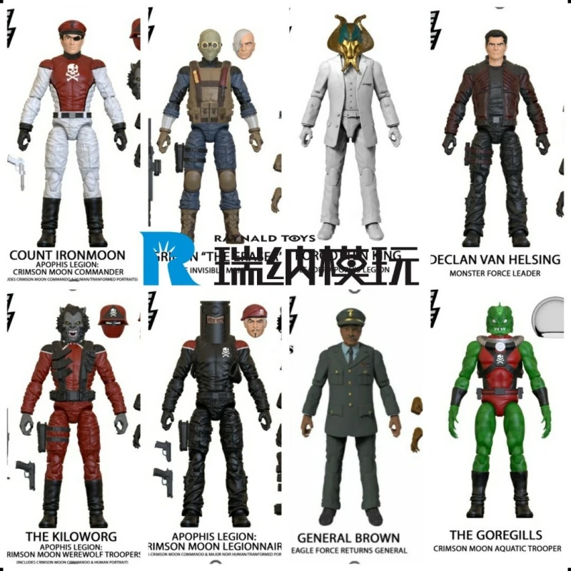 Original 1/18 Eagle Force 4inches Action Figure 40th Anniversary Wave 2 Figures Anime Collection Model For Birthday Gifts