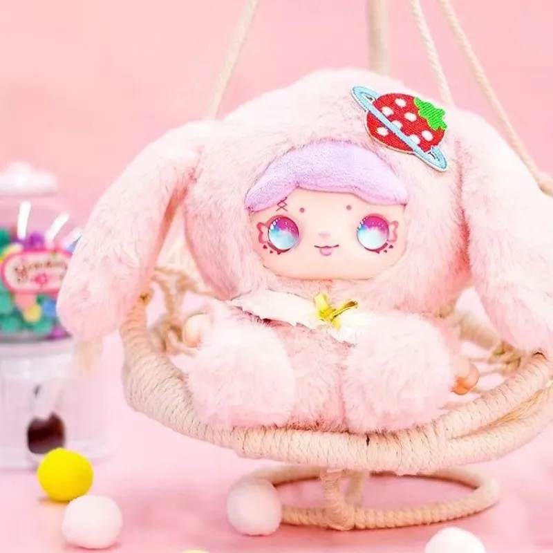 Kimmon Biological Series Rabbit Year Plush Toy Blind Bag Mystery Box Toys Doll Cute Anime Figure Ornaments Gift Collection