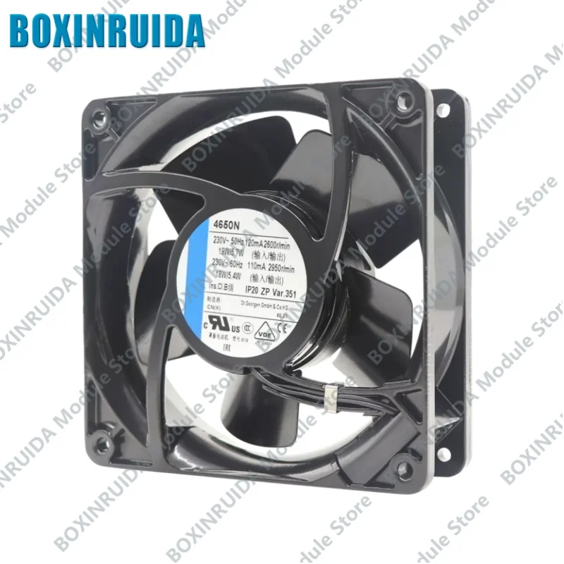 Brand new original 4650N fan cabinet, high temperature resistant UPS power supply, server cooling axial fan