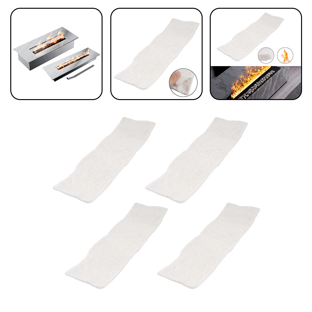 

Ceramic Sponge Ceramic Fiber Cotton Blanket Bioethanol Fire Fireplace Firebox Safety Resistant Insulation Cotton 30x20x0.6cm