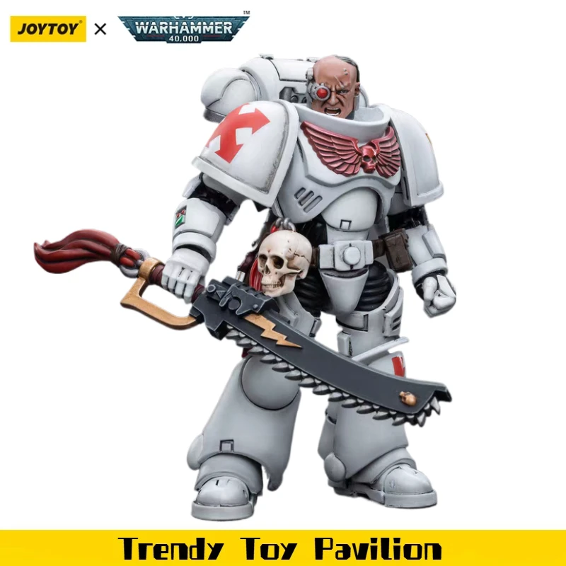

【JOYTOY】Warhammer 40K White Scars Assault Intercessor Brother Batjargal 1/18 Action Figure Toys